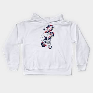 Snake And Skull Kids Hoodie